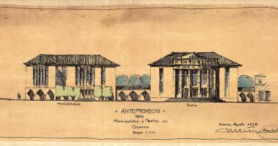 anteproyecto municipalidad y teatro osorno