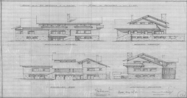 Vivienda Borlaff Herminia Osorno 1953-1954