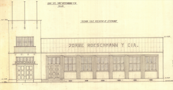 Edificio Jorge Roeschmann y cia Chillan