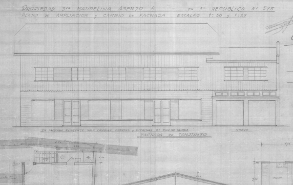 Ampliación vivienda Asenjo Maudelina Osorno 1961