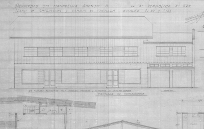 Ampliación vivienda Asenjo Maudelina Osorno 1961