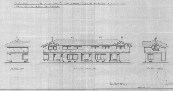 Población habitaciones pareadas Sociedad de Linos La Unión