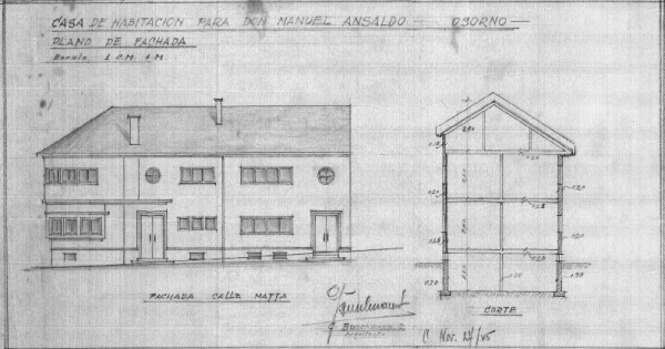 Vivienda Ansaldo Manuel