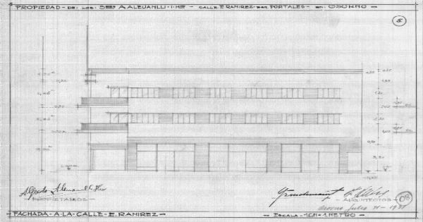 Vivienda y comercio Aleuanlli Alfredo y Hnos. Osorno