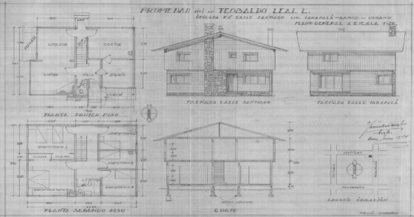 Vivienda Leal Teobaldo Osorno