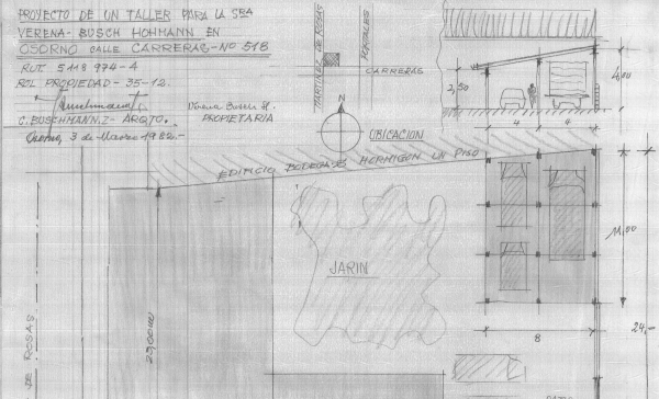 Vivienda Busch Verena Osorno 1982