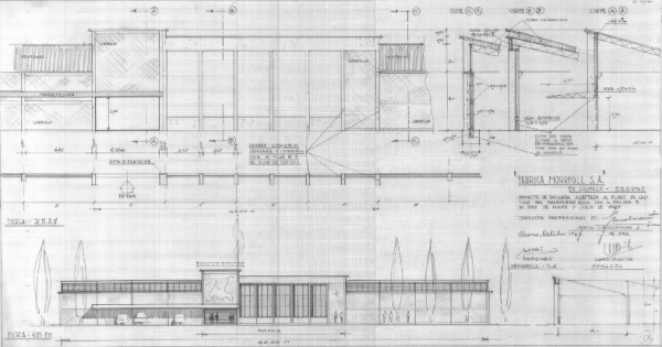 Proyecto de fachada Fábrica Mohrfoll S.A. Mohr Guillermo