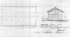 Vivienda y galpón de madera Reyes Enrique